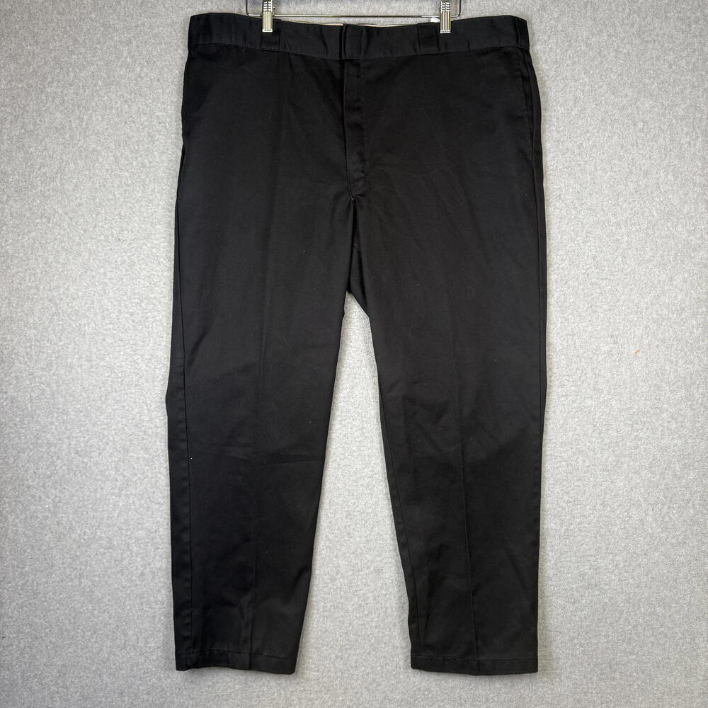 Dickies Men's Size 44x30 874 Original Fit Black Pants Trousers Workwear